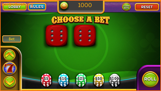 Las Vegas Casino High Roller - Lucky 7 Dice! screenshot