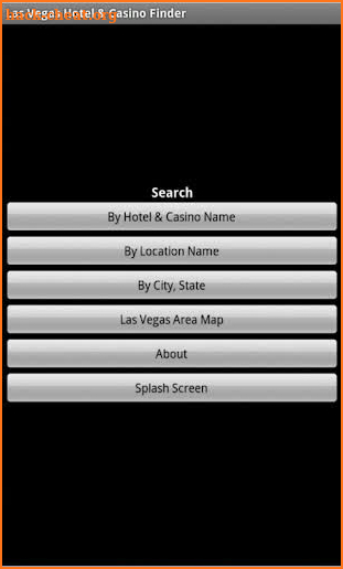 Las Vegas Casinos for Tablets screenshot