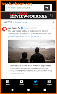 Las Vegas Review Journal screenshot
