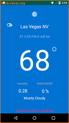 Las Vegas Weather screenshot