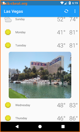 Las Vegas,NV - weather and more screenshot