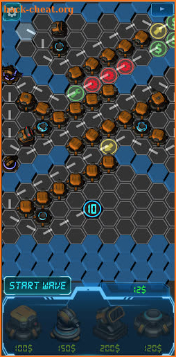 Laser Defense 2: Microbes Attack screenshot