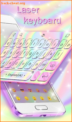 Laser Keyboard Theme screenshot