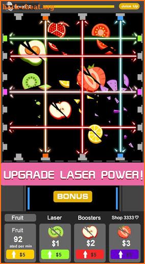 Laser Slicer - Idle Slicer Machine! screenshot