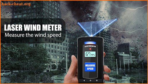 Laser Wind Meter Simulator screenshot