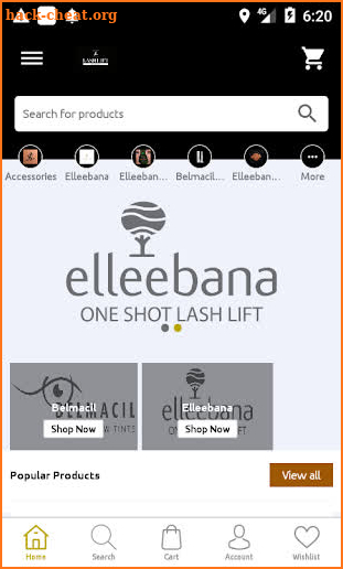 Lash Lift Store screenshot