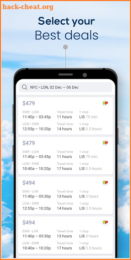 Last Minute Flight Booking App screenshot
