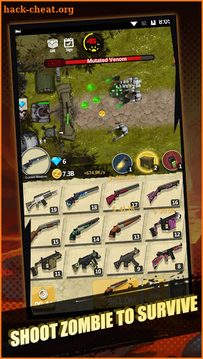 Last Survival Day：Zombie Defense screenshot