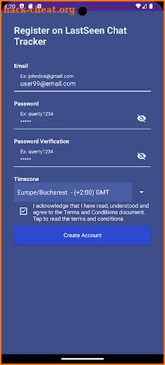 LastSeen Chat Tracker screenshot