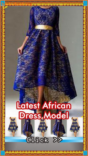 Latest African dress Model screenshot