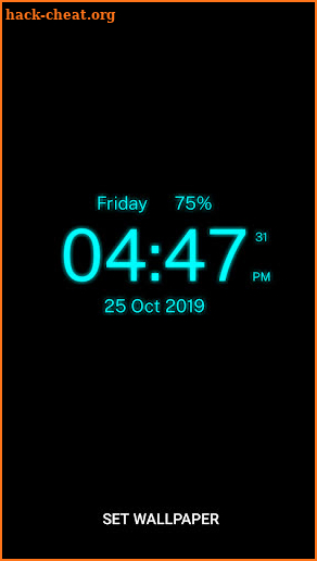 Latest Digital Clock Live Wp screenshot