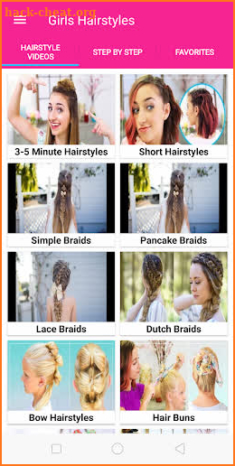 Latest Girls Hairstyles : Best Hair Styling Tips screenshot