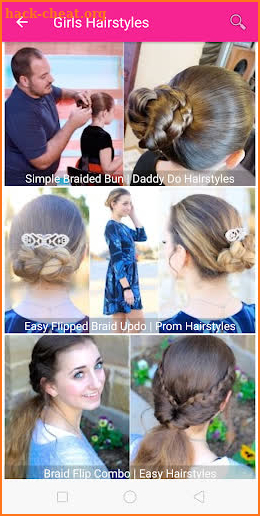 Latest Girls Hairstyles : Best Hair Styling Tips screenshot