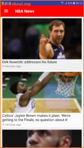 Latest NBA News Every Few Minutes screenshot