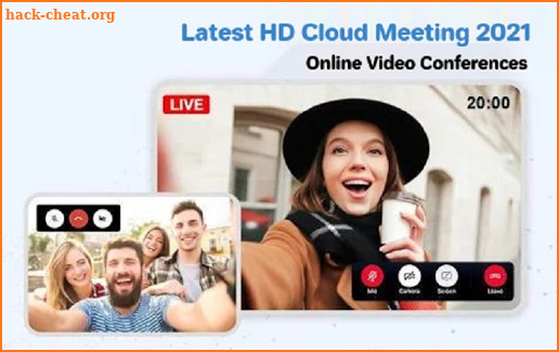 Latest Online HD Meeting Guide Video Conference screenshot