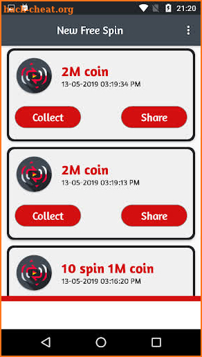 Latest Reward Link for spin and coins screenshot