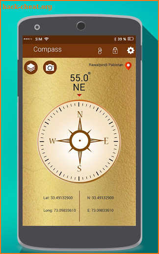 Latest Smart Compass for Android - Find True North screenshot