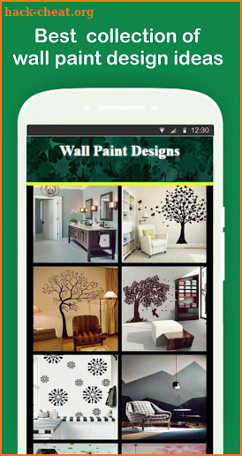 Latest Wall Paint Designs screenshot