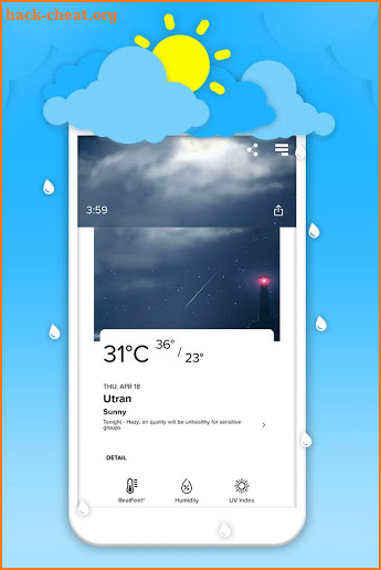 Latest Weather & Weather Forecast screenshot