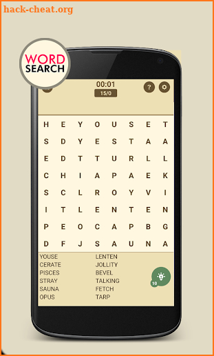 Latest Word Search Puzzle screenshot