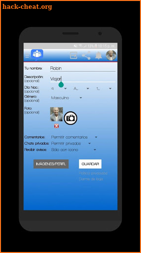 Latin Chat screenshot