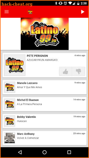 LATINO 99 FM PURA SALSA screenshot