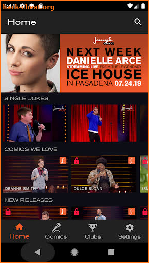 Laugh Lounge Comedy Network screenshot