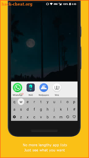 LaunchBoard: Modern app drawer screenshot