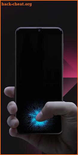 Launcher and fingerprint screenshot