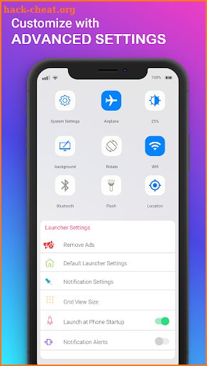 Launcher For Phone X screenshot