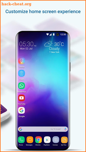 Launcher  Galaxy S10 Style screenshot