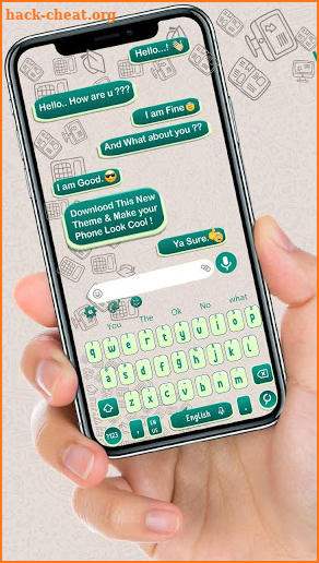 Launcher Gravity Keyboard For Whatsapp screenshot