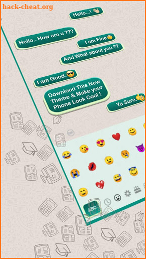 Launcher Gravity Keyboard For Whatsapp screenshot