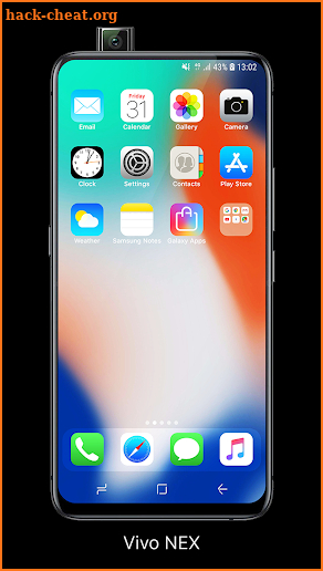 Launcher iOS 12 screenshot