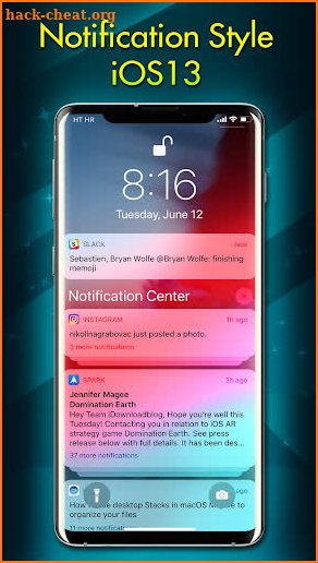 Launcher iOS 13 screenshot