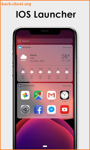 Launcher iOS 13 Free 2020 screenshot