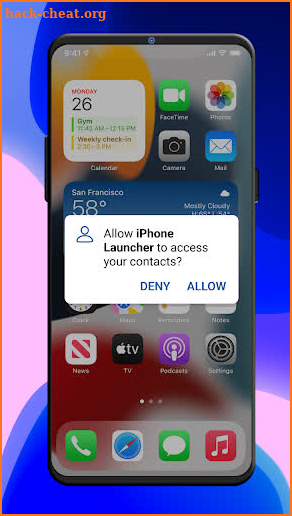 Launcher IOS 15 screenshot