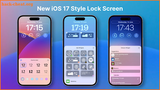 Launcher iOS 17 Pro screenshot