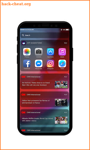 Launcher iOS screenshot