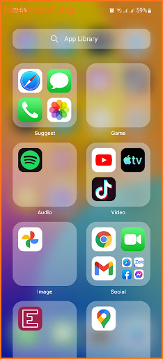Launcher iPhone iOS screenshot