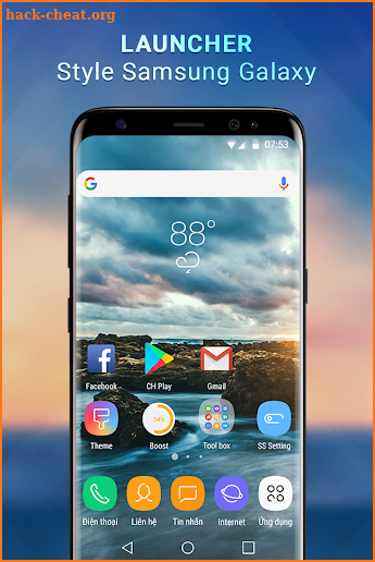 Launcher Style for Samsung  – Galaxy S8 Launcher screenshot