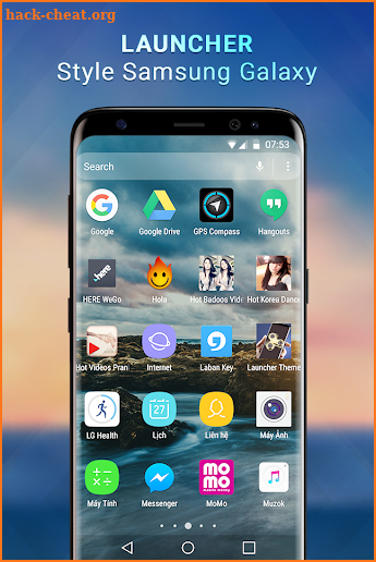 Launcher Style for Samsung  – Galaxy S8 Launcher screenshot