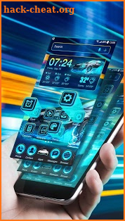 Launcher Theme 2018 Speed Car screenshot