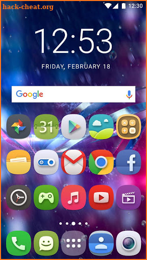 Launcher Theme for Asus ROG Phone screenshot