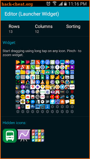 Launcher Widget screenshot