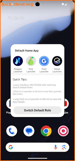 Launchers Quick Tile (Adept) screenshot