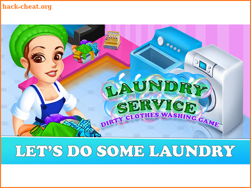 Laundry Service Dirty Clothes Washing Game screenshot