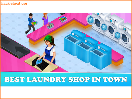 Laundry Service Dirty Clothes Washing Game screenshot