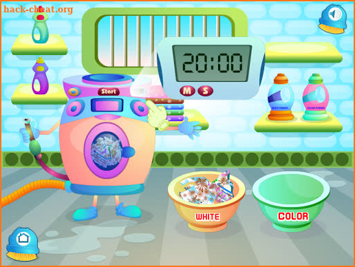 Laundry washing girls games screenshot