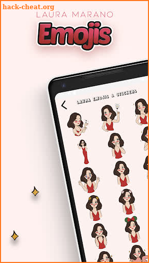 Lauramoji: Laura Marano Emojis, Videos & Stickers screenshot
